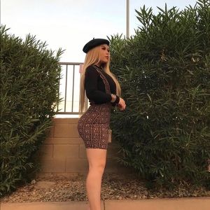 Fashion Nova Skirt Set